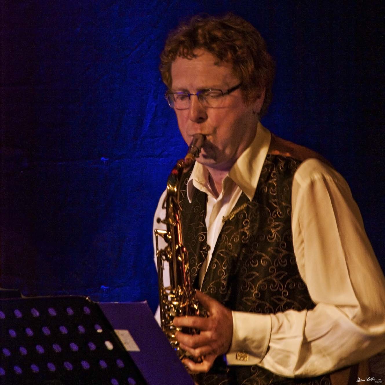 Günter Adler, Saxophon